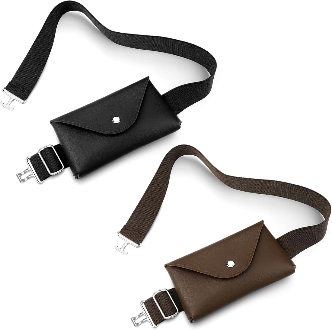 2 Pack Equestrian Belt for Phone & Small Items, Bit Buckle