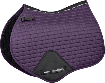 Prime Jump Shaped Saddle Pad, Purple Penant, Full