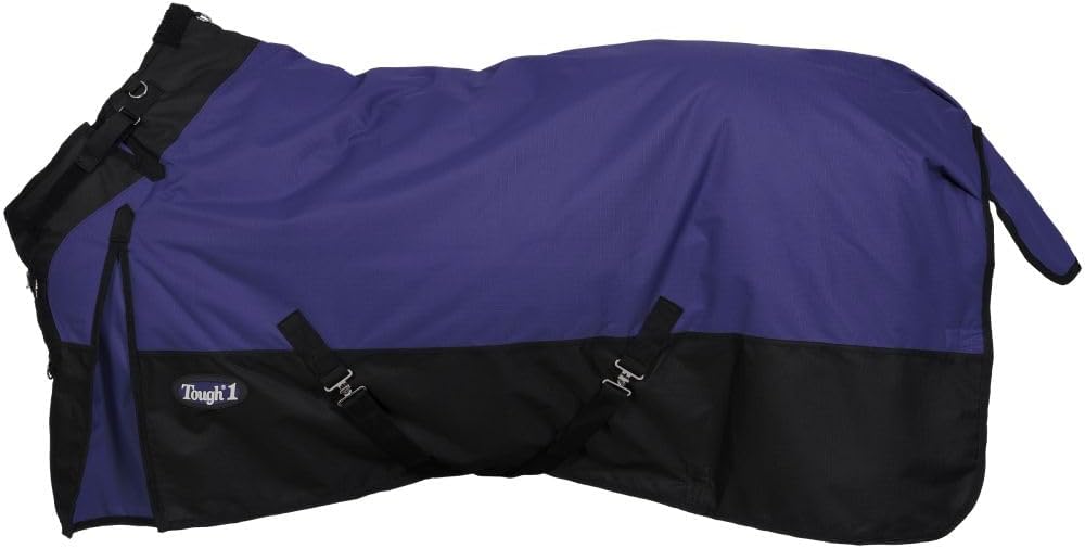Tough1 1200D Turnout Blanket with Snuggit (200 Fill) Purple 75"