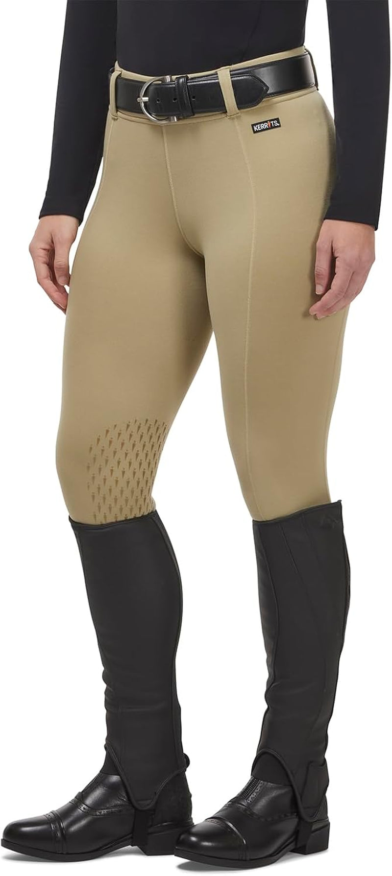 Power Stretch Knee Patch Pocket Tight