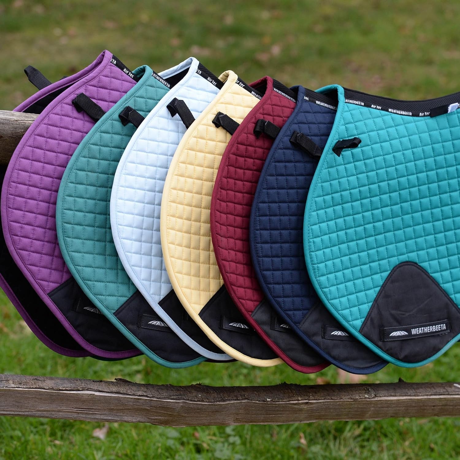 Prime Jump Shaped Saddle Pad, Purple Penant, Full