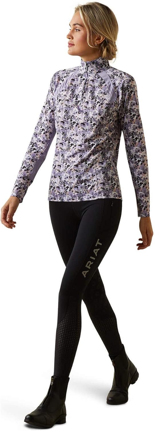 Riding Shirt Sun-stopper 2.0, Medium Size, 1/4 Zip, Long Sleeves