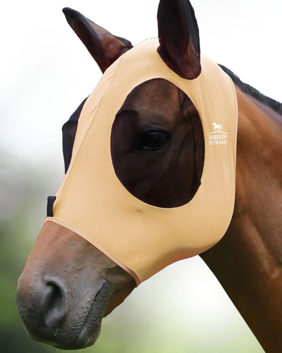 Fly Mask, Large Eye Space with UV Protection