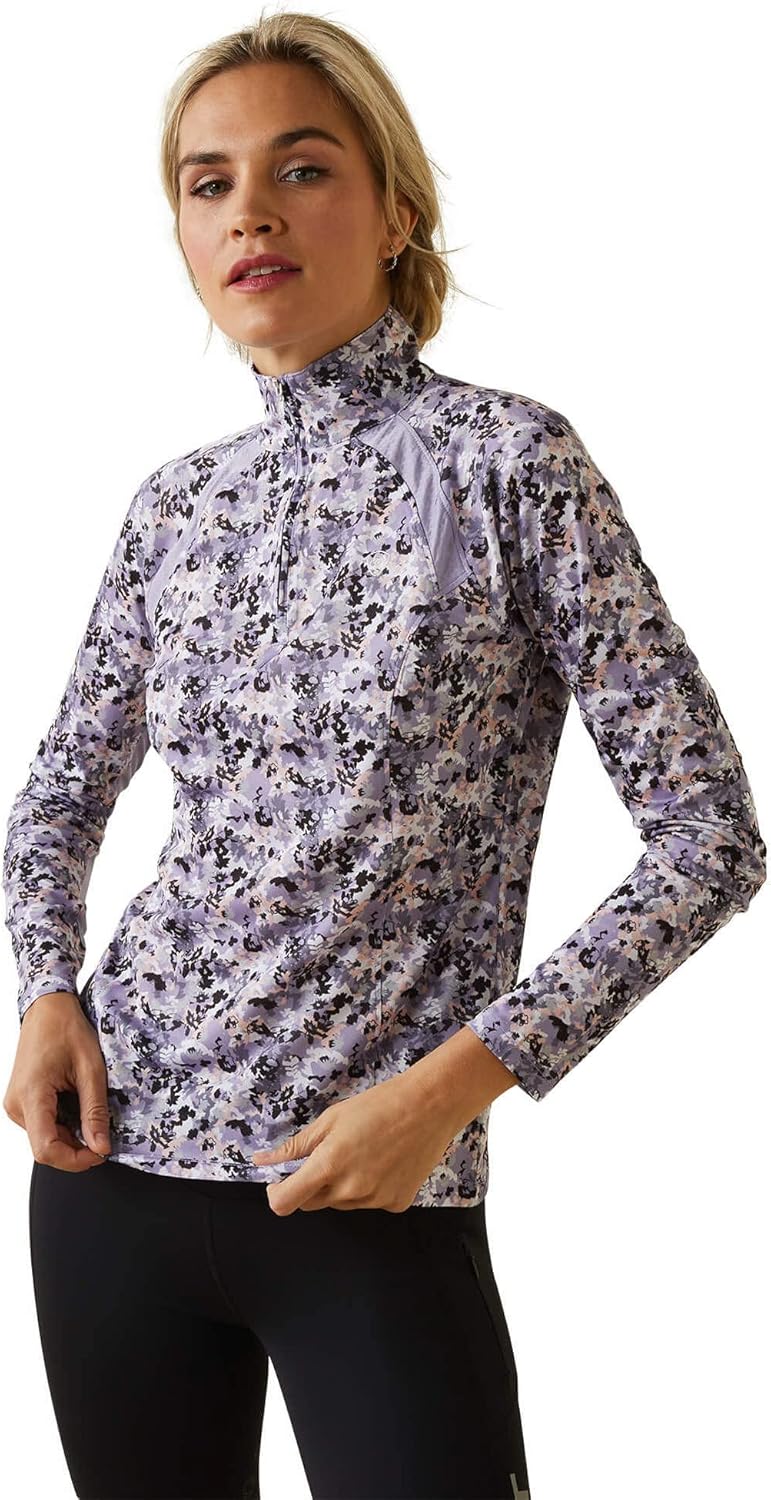 Riding Shirt Sun-stopper 2.0, Medium Size, 1/4 Zip, Long Sleeves