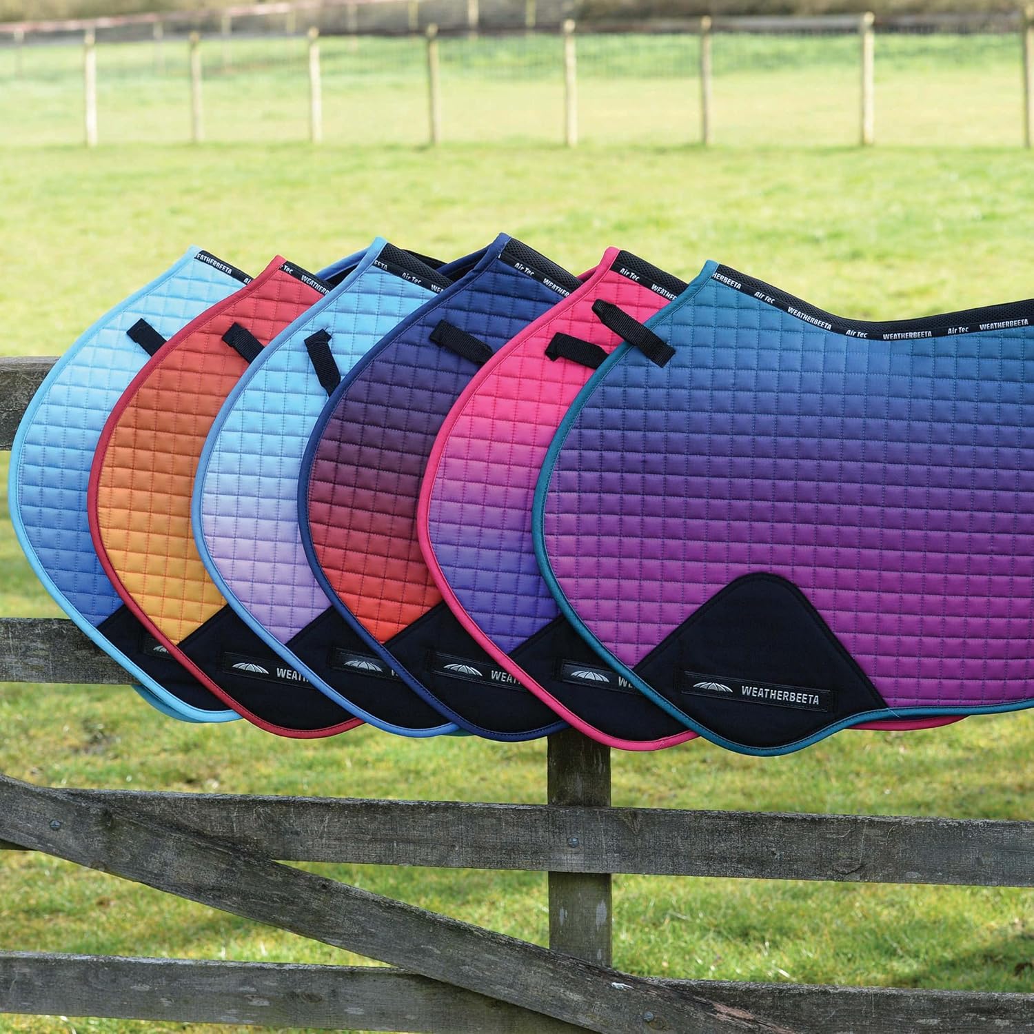 Jump Shaped Saddle Pad, Stormy Sky, Full