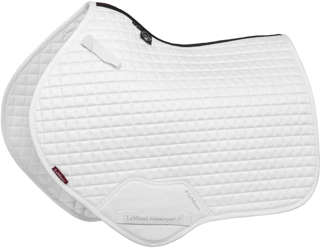 LeMieux Close Contact Saddle Pad, White, Large