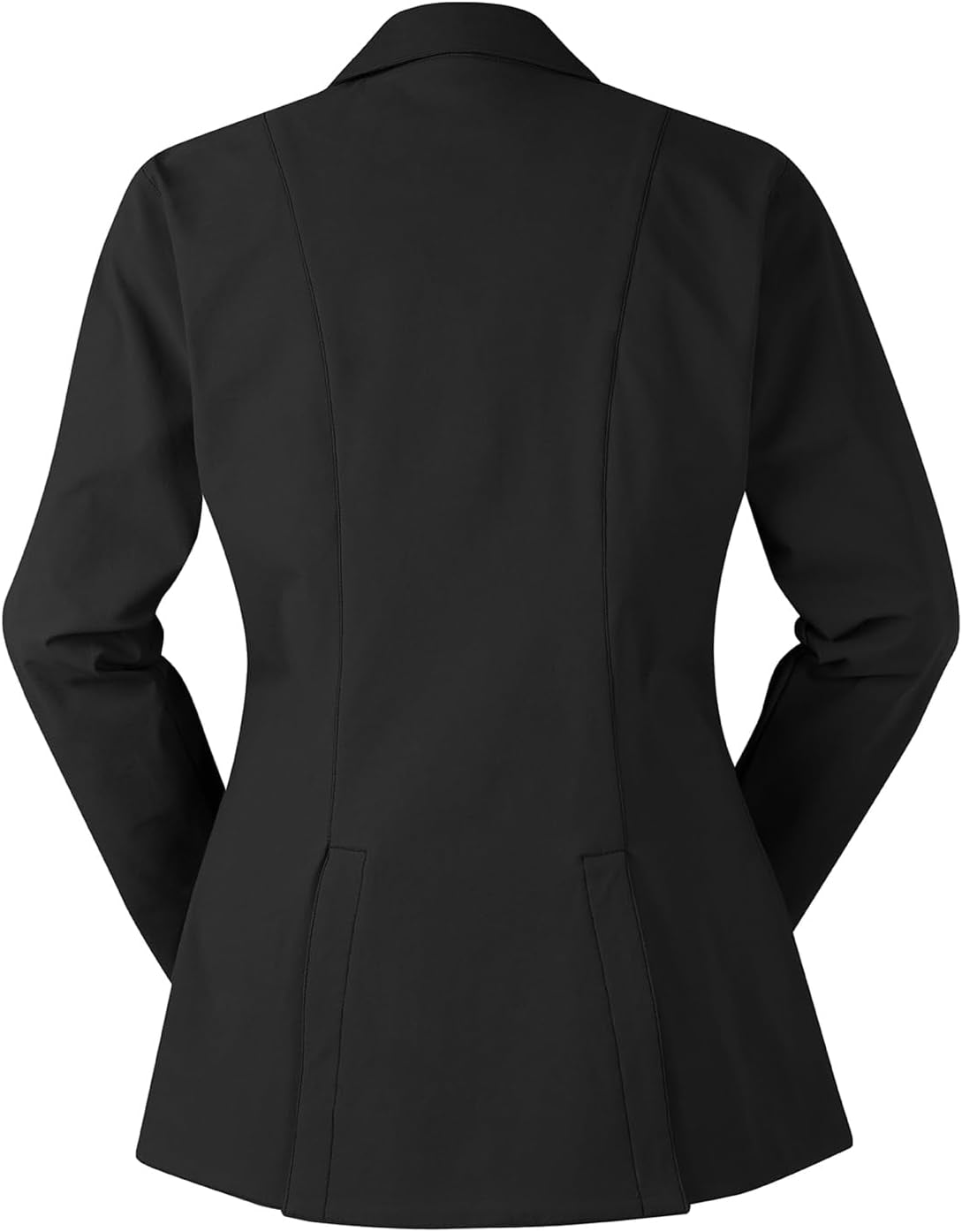 Show Coat, Women Stretch Competitor, Black, 4-Snap, by Kerrits