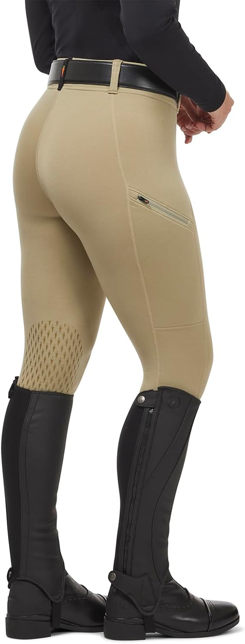 Power Stretch Knee Patch Pocket Tight