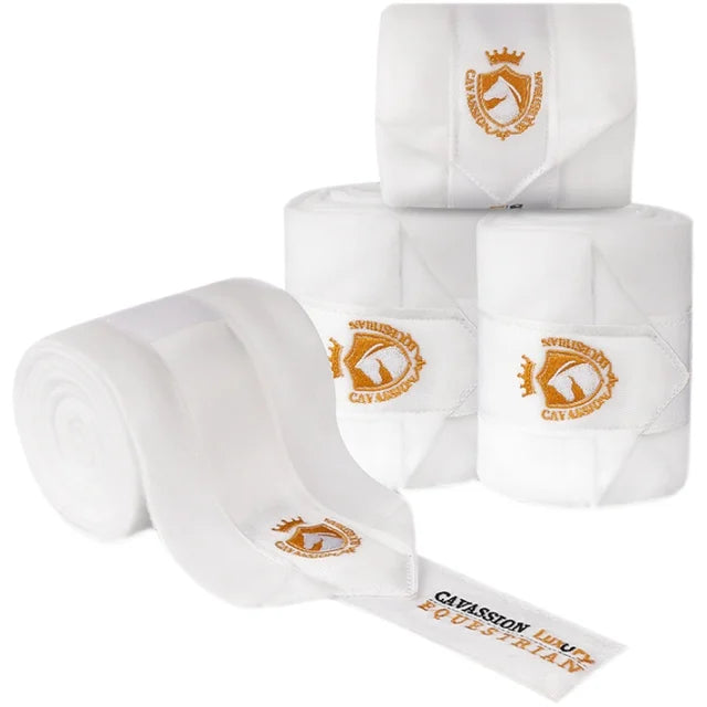 Set of 4 Polo Leg Wraps, High Quality Fleece