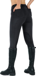 BEROY Breeches, Knee-patch, Front Zip & Button, Women