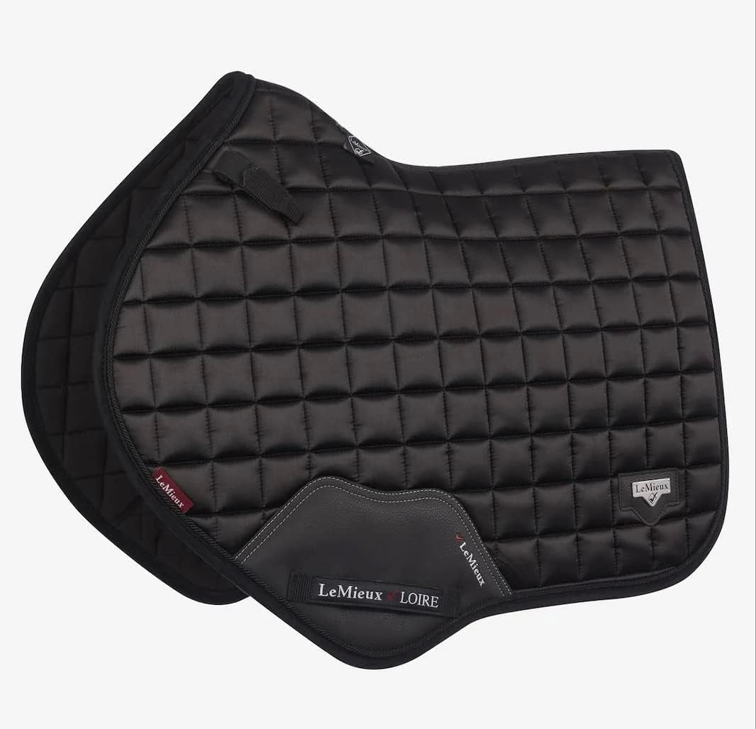 LeMieux Close Contact Saddle Pad, Loire Classic, Black, Large