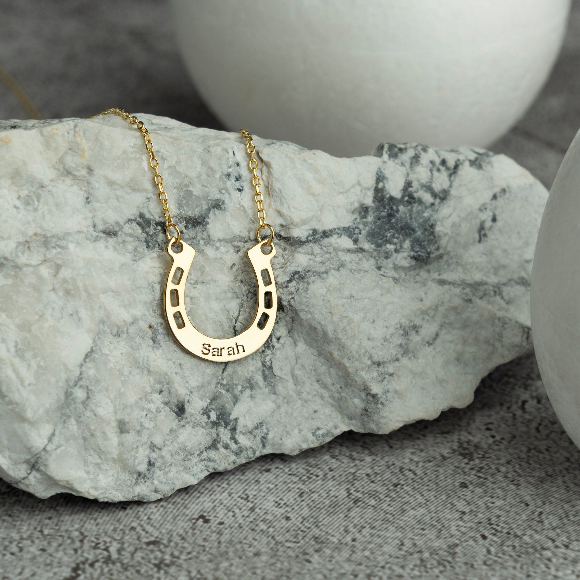 Small Horseshoe Necklace